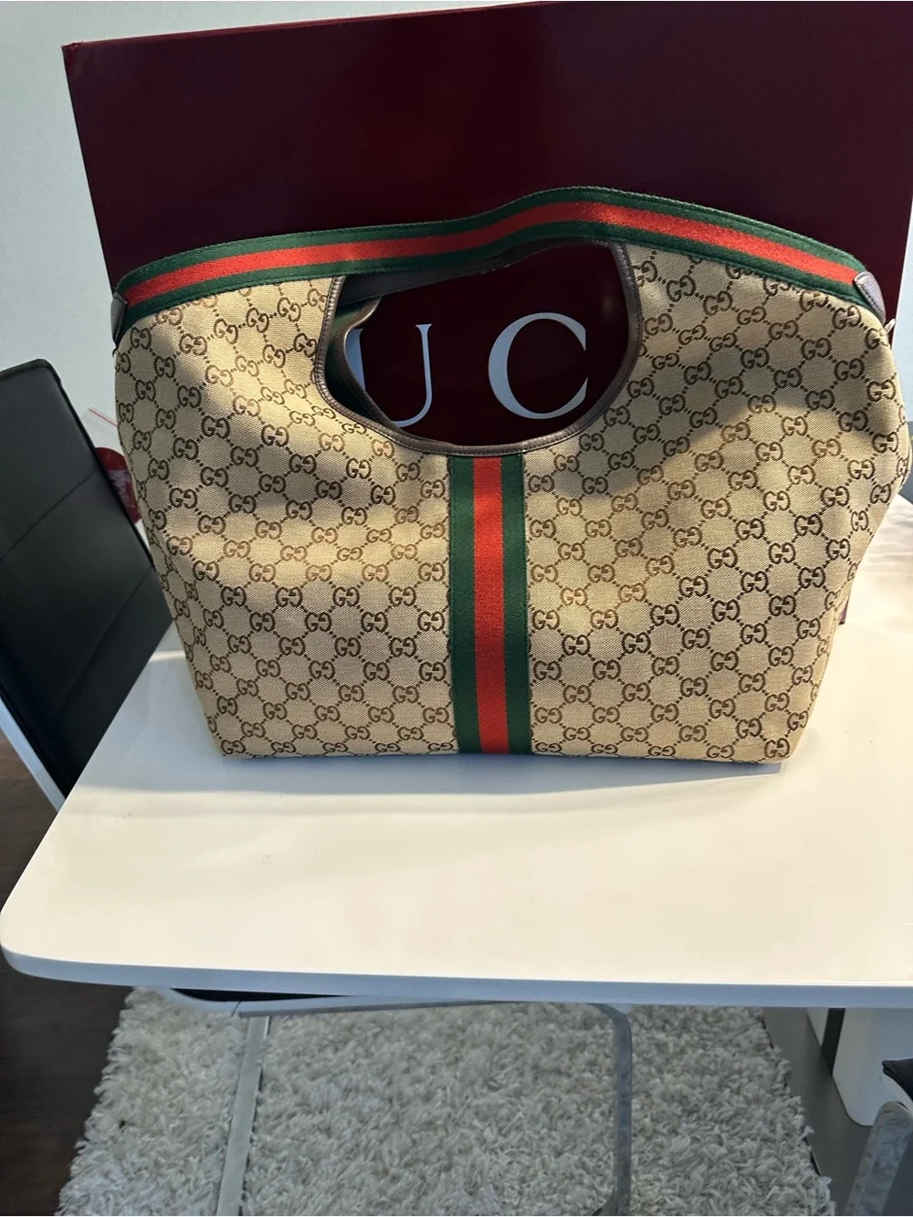 Gucci Giglio large tote bag